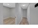 Hallway with closet and new floors at 4424 Sunrise Ave, Las Vegas, NV 89110