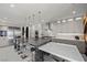 Modern kitchen with large center island and stainless steel appliances at 5 Highland Cove Ln, Henderson, NV 89011