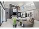 Open living area with soaring ceilings and modern finishes at 5 Highland Cove Ln, Henderson, NV 89011