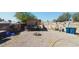 Backyard featuring low-maintenance landscaping and outdoor area at 5068 Killarney St, Las Vegas, NV 89122