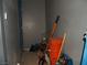 A storage area with multiple household items shows functional space in the home at 5068 Killarney St, Las Vegas, NV 89122