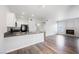 Modern kitchen with granite countertops, stainless steel appliances, and ample cabinet space at 6006 Vegas Dr, Las Vegas, NV 89108