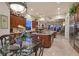 Well-equipped kitchen features an island, stainless steel appliances, and a breakfast nook at 69 Tapadero Ln, Las Vegas, NV 89135