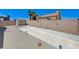 The backyard features a bocce court and a shed at 7019 Shadow Crest Dr, Las Vegas, NV 89119