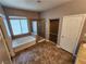 Bright bathroom featuring a large tub, shower, and tile flooring at 9052 Pine Mission Ave, Las Vegas, NV 89143