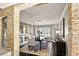 Elegant dining room with plantation shutters and stylish decor at 9155 Harvest Homes St, Las Vegas, NV 89123