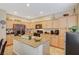 Modern kitchen with granite countertops, ample cabinet space, and stainless steel appliances at 9715 Aleutian St, Las Vegas, NV 89178