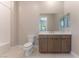 Modern bathroom featuring a combination tub and shower, and a contemporary vanity with ample counter space at 128 Los Cabos Dr # 202, Las Vegas, NV 89144
