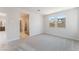 Bedroom with ensuite bathroom featuring glass shower enclosure and tile walls at 1801 Flycatch St, Las Vegas, NV 89138