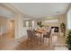 Dining room features modern furnishings and natural light at 189 Paxon Hollow Ct, Las Vegas, NV 89148