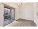 Balcony with sliding doors, offering bright natural light and a view of the building exterior at 2251 Wigwam Pkwy # 424, Henderson, NV 89074