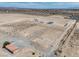 A beautiful aerial view of the land showing potential for future development at 2530 Commercial Dr, Pahrump, NV 89048