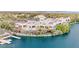 Lakeside community center with waterfront dining, boat docks and scenic views at 2608 Sun Reef Rd, Las Vegas, NV 89128