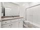 Bathroom featuring a glass door shower and spacious vanity at 2721 Avril Point St, Las Vegas, NV 89156