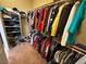Walk-in closet with shelving and hanging storage at 2772 Brinkley Manor St, Laughlin, NV 89029