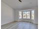 A bedroom with an empty floor and bay windows at 2905 Legend Dr, Las Vegas, NV 89134