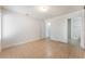 Bright bedroom with tile floors and ensuite bathroom access at 5101 Renault Ave, Las Vegas, NV 89142