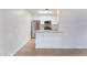 Modern kitchen with stainless steel appliances and breakfast bar seating at 5101 Renault Ave, Las Vegas, NV 89142