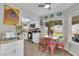 Cozy dining area with bright natural light, seamlessly connected to the kitchen at 5228 Harmony Ave, Las Vegas, NV 89107