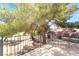 Outdoor patio with seating area offering a view of the backyard at 5381 Waving Sage Dr, Las Vegas, NV 89149
