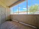 Enclosed patio, great potential for relaxing and enjoying the outdoors in a cozy private space at 5710 E Tropicana Ave # 1018, Las Vegas, NV 89122