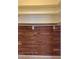 Walk-in closet with cedar paneling and shelving at 6704 Lost River Ct, Las Vegas, NV 89108