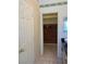 Bathroom hallway leading to cedar-lined walk-in closet at 6704 Lost River Ct, Las Vegas, NV 89108