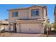 Attractive two-story home boasting a two-car garage and well-maintained landscaping at 6713 Violet Cascade Ave, Las Vegas, NV 89156