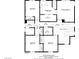 Detailed second-floor floor plan showcasing bedroom, bath, and closet dimensions and layouts at 7263 Pepperbox Ave, Las Vegas, NV 89179