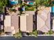 Straight down aerial view of home and other houses in the neighborhood at 7854 Brianna Cheerful Ave, Las Vegas, NV 89178
