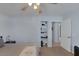 Bright bedroom features ample closet space and neutral decor at 9015 S Tenaya Way, Las Vegas, NV 89113
