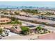 Expansive Las Vegas Valley neighborhood view featuring tile roofs and desert landscaping at 9015 S Tenaya Way, Las Vegas, NV 89113