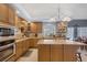 Bright, updated kitchen with ample cabinet space and an eat-in dining area at 9015 S Tenaya Way, Las Vegas, NV 89113
