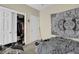 Bedroom featuring a closet, storage space and a cozy atmosphere at 10017 Bundella Dr, Las Vegas, NV 89134