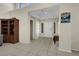 Spacious foyer with tile flooring and natural light provides a welcoming entrance to the home at 10017 Bundella Dr, Las Vegas, NV 89134