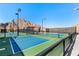 Well-maintained pickleball courts with mountain views for an active lifestyle at 10890 Red Yucca Dr, Las Vegas, NV 89138