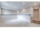 Upstairs loft area with carpet, neutral paint, recessed lighting and black bannister at 11922 Glide Reflection Ave, Las Vegas, NV 89138