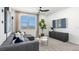 Living room with comfortable seating, stylish decor, and scenic mountain views at 1491 Melodic Lark Dr, Las Vegas, NV 89138