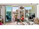 Balcony view of the city, complete with a seating area and decorative elements at 222 Karen Ave # 3305, Las Vegas, NV 89109