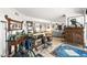Open living room featuring tile floors, custom tables, and art decor throughout at 222 Karen Ave # 3305, Las Vegas, NV 89109