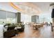 Elegant lounge with modern lighting, stylish furniture, and floor-to-ceiling windows, offering a relaxing atmosphere at 222 Karen Ave # 3305, Las Vegas, NV 89109