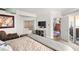 Spacious main bedroom featuring access to a balcony and a view of the bathroom at 222 Karen Ave # 3305, Las Vegas, NV 89109
