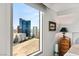 City views from the main bedroom window at 222 Karen Ave # 3305, Las Vegas, NV 89109