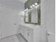 Bright bathroom featuring double sink vanity with modern fixtures at 2305 W Horizon Ridge Pkwy # 611, Henderson, NV 89052