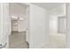 Hallway with luxury vinyl plank flooring and carpet at 2606 S Durango Dr # 276, Las Vegas, NV 89117