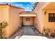 Pathway leading to the home entrance at 2851 S Valley View Blvd # 1120, Las Vegas, NV 89102