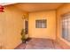 Entrance with desert landscaping and neutral paint at 2851 S Valley View Blvd # 1120, Las Vegas, NV 89102