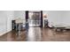 Living room featuring a bar area with sliding glass door access at 2851 S Valley View Blvd # 1120, Las Vegas, NV 89102