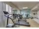 On-site gym featuring treadmills and weight lifting equipment for residents' fitness needs at 3930 University Center Dr # 901, Las Vegas, NV 89119