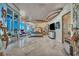 Spacious primary bedroom with a sitting area, floor-to-ceiling windows, and an elegant round platform bed at 4525 Dean Martin Dr # 2503, Las Vegas, NV 89103